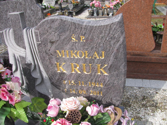 Mikołaj Kruk 1944 Mściwojów - Grobonet - Wyszukiwarka osób pochowanych