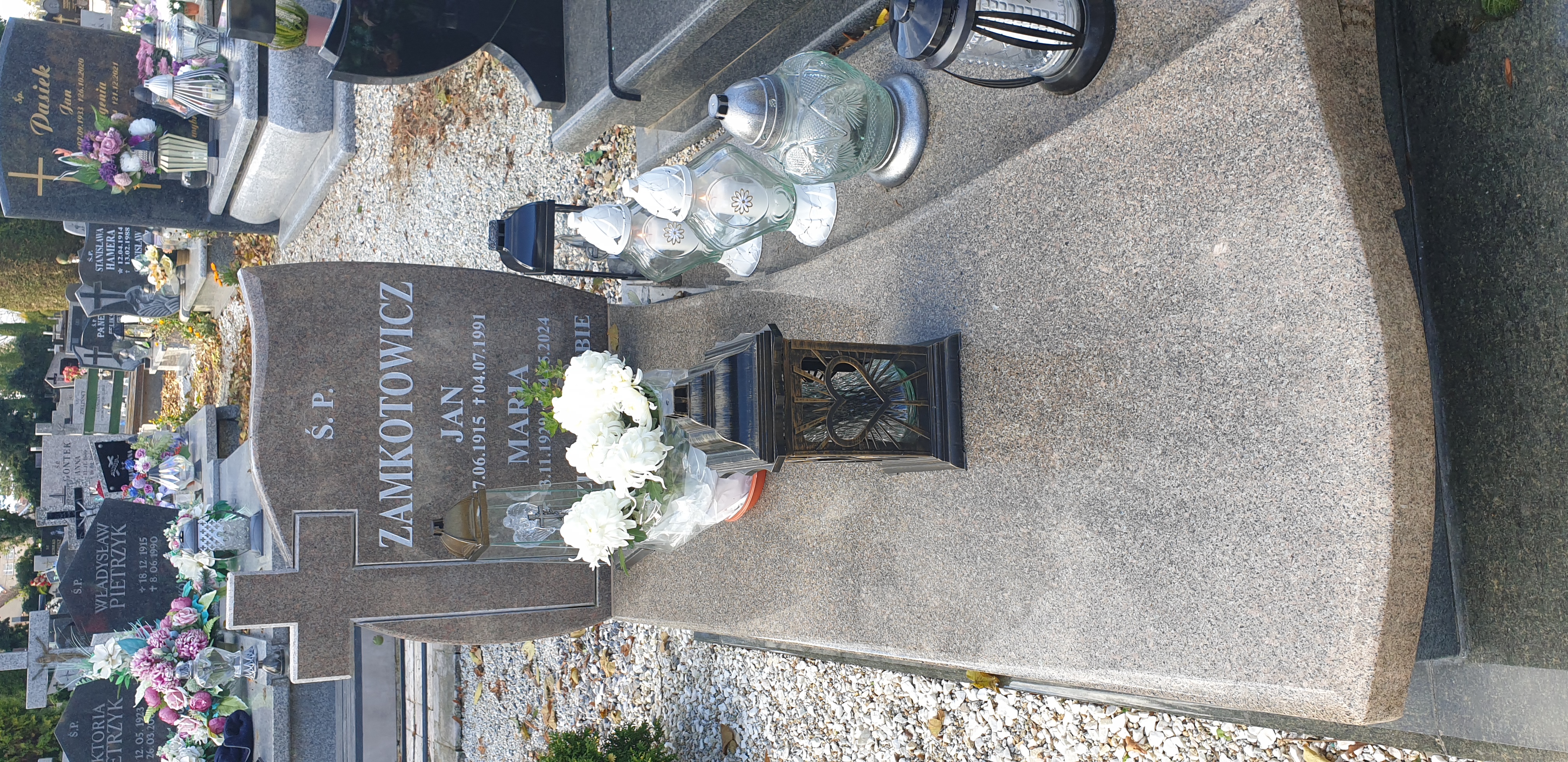 Grób Maria Zamkotowicz