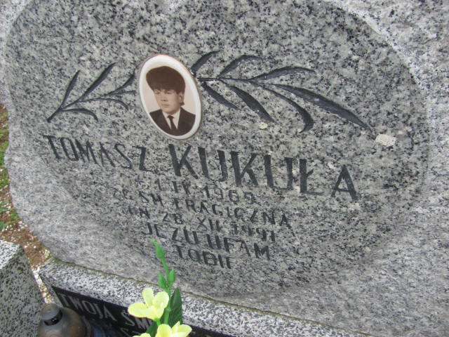 Tomasz Kukuła 1968 Mściwojów - Grobonet - Wyszukiwarka osób pochowanych