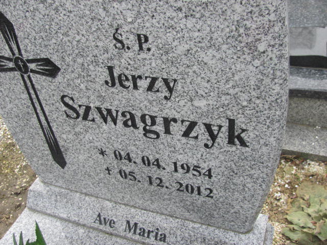 Jerzy Szwagrzyk 1954 Mściwojów - Grobonet - Wyszukiwarka osób pochowanych