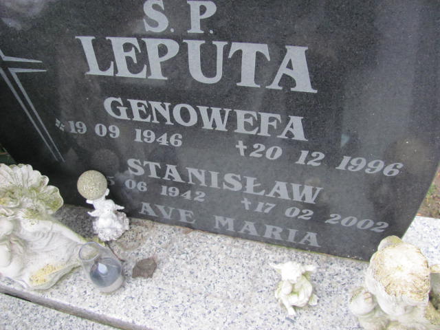 Stanisław Leputa 1942 Mściwojów - Grobonet - Wyszukiwarka osób pochowanych