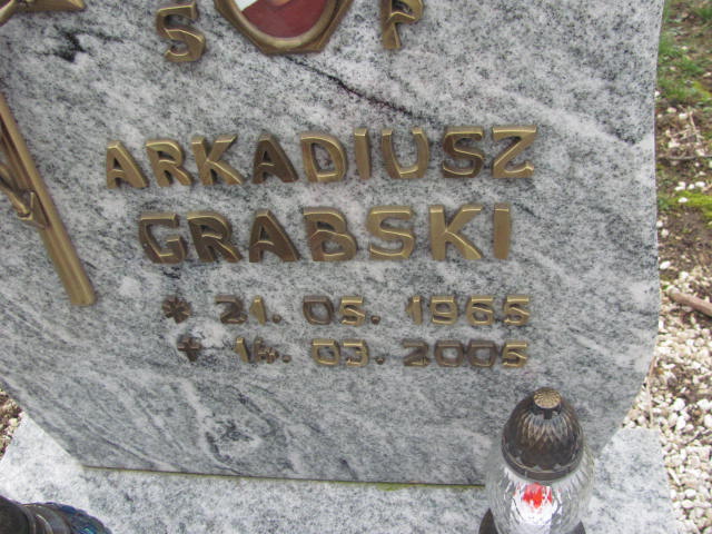 Arkadiusz Grabski 1965 Mściwojów - Grobonet - Wyszukiwarka osób pochowanych