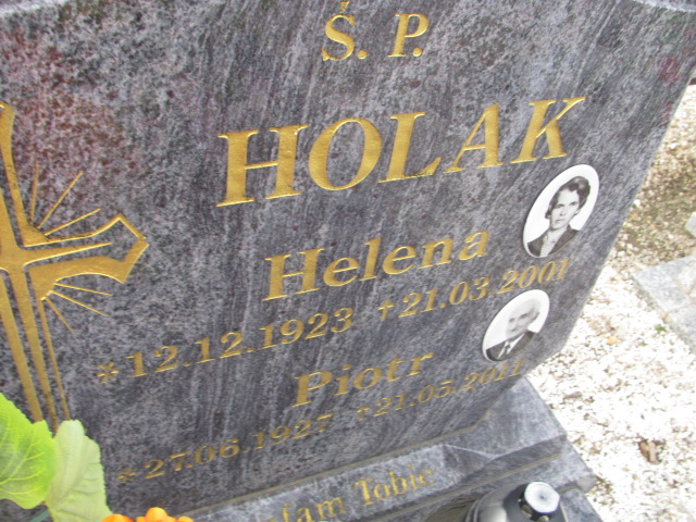 Piotr Holak 1927 Mściwojów - Grobonet - Wyszukiwarka osób pochowanych