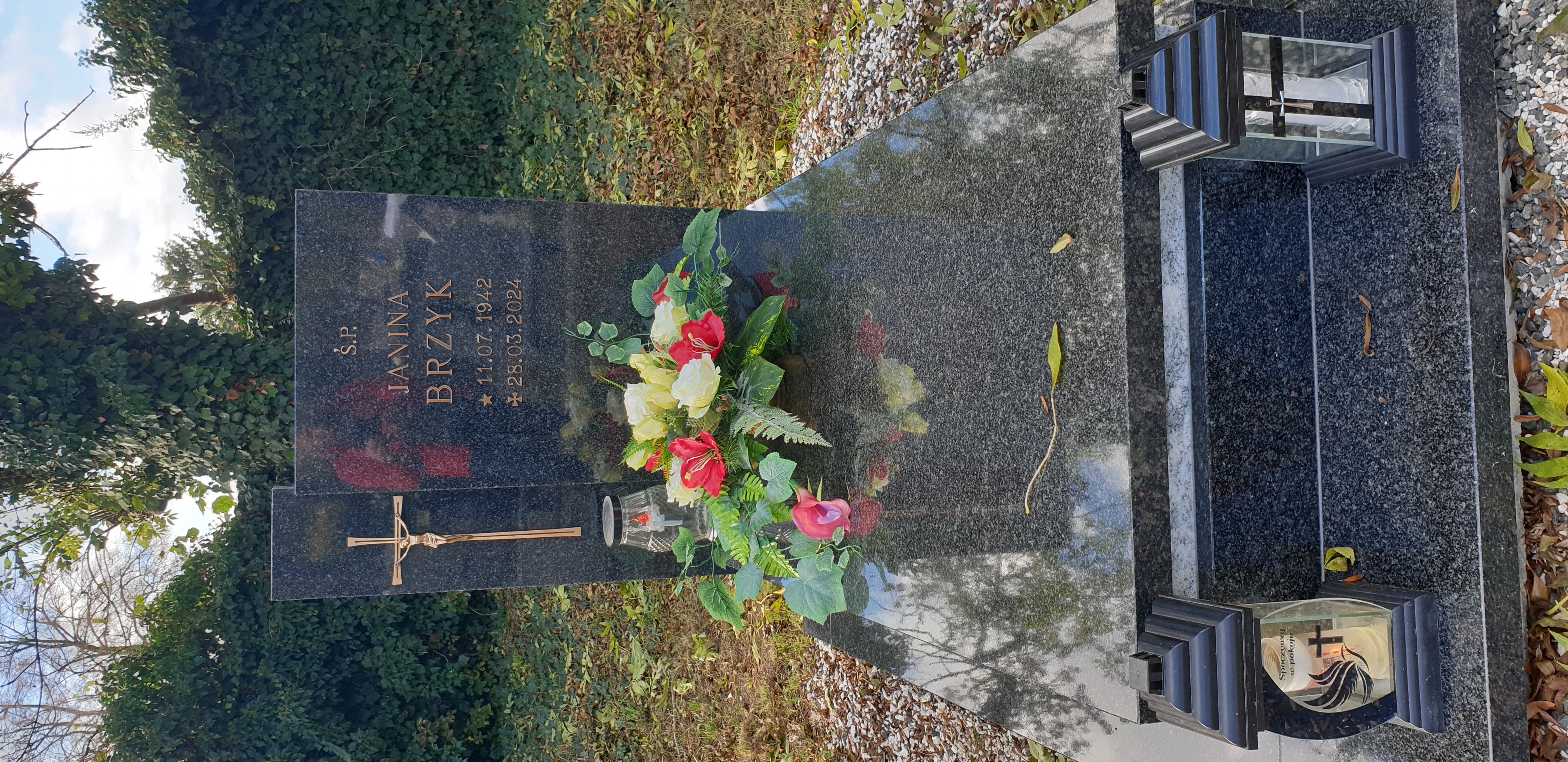 Grób Janina Brzyk