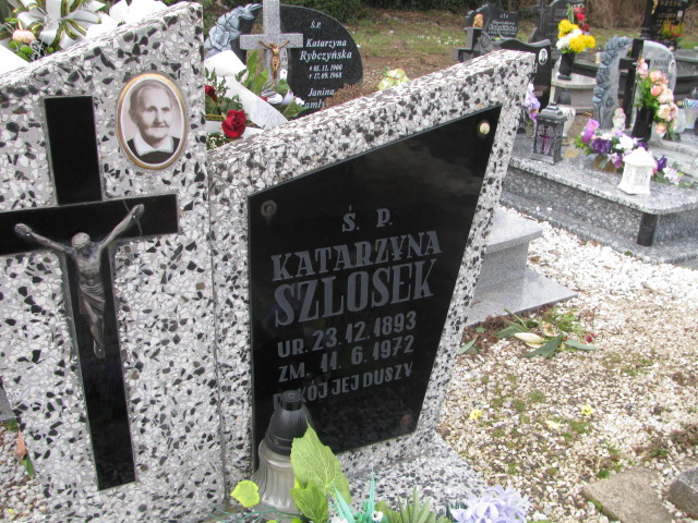 Katarzyna Szlosek 1893 Mściwojów - Grobonet - Wyszukiwarka osób pochowanych